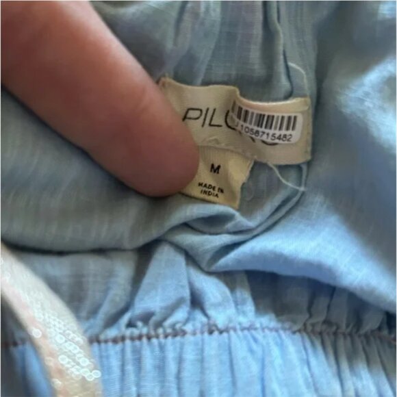 Anthropologie Pilcro Sleeveless Plaid Tent Maxi Dress size M - Picture 10 of 10